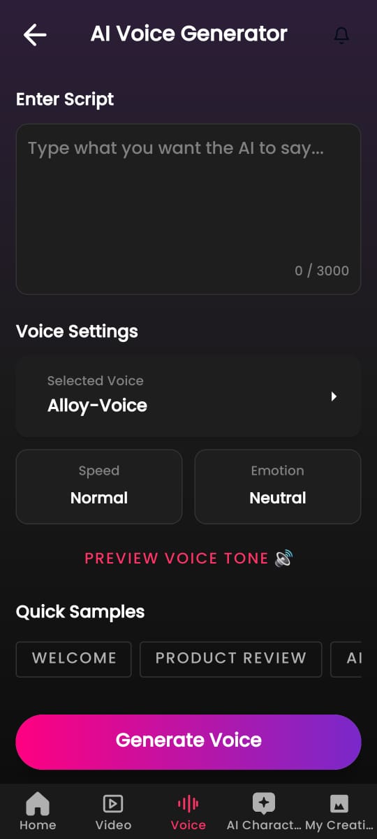 AI Voice Studio